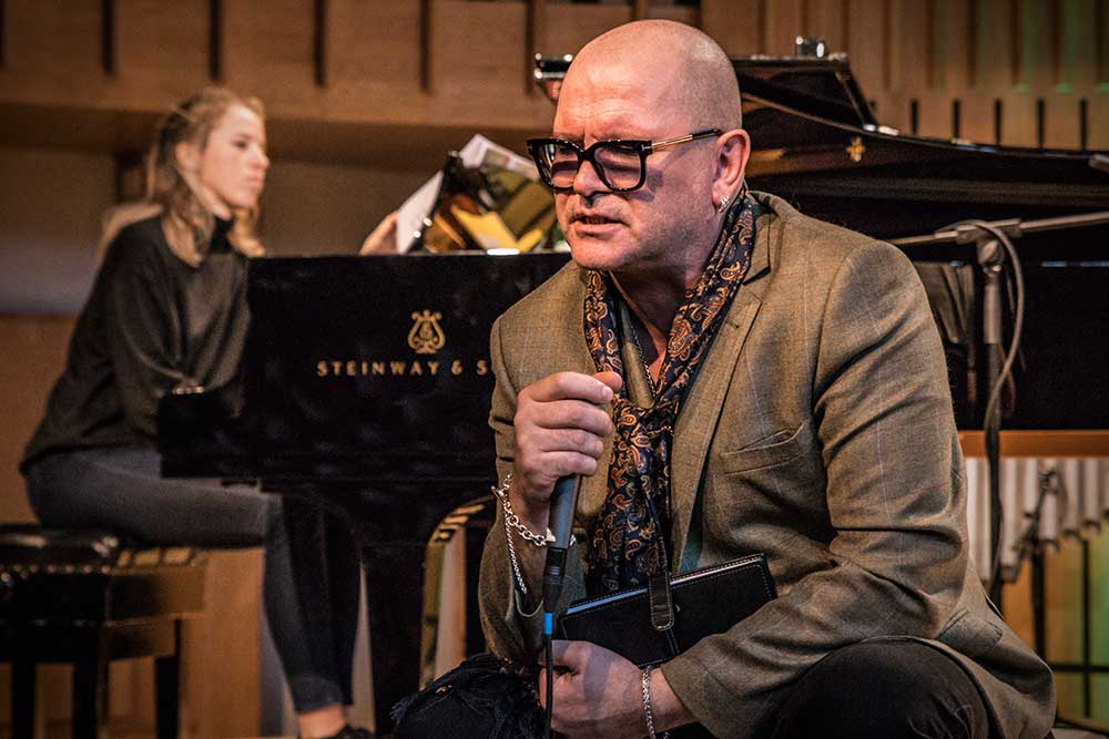 Gavin Friday performing Nothing Like the Sun with the Gavin Bryars Ensemble