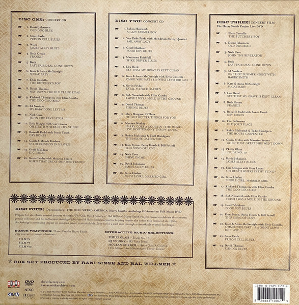 The Harry Smith Project: The Anthology Of American Folk Music Revisited (2006, LP box set))