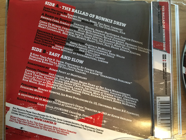 The Ballad of Ronnie Drew (2008, CD single)