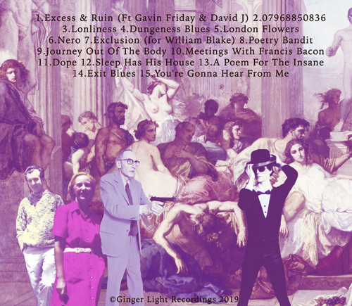 Jeremy Reed and the Ginger Light – Excess & Ruin (CD, 2019)