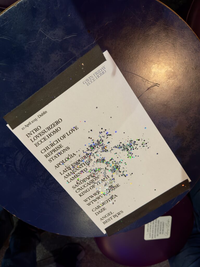 setlist Dublin 2025
