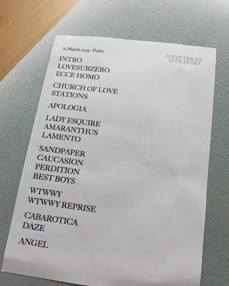 Setlist Porto 2025